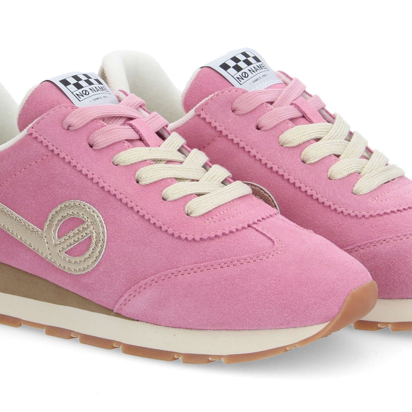 CITY RUN JOGGER W - SUEDE - ROSE